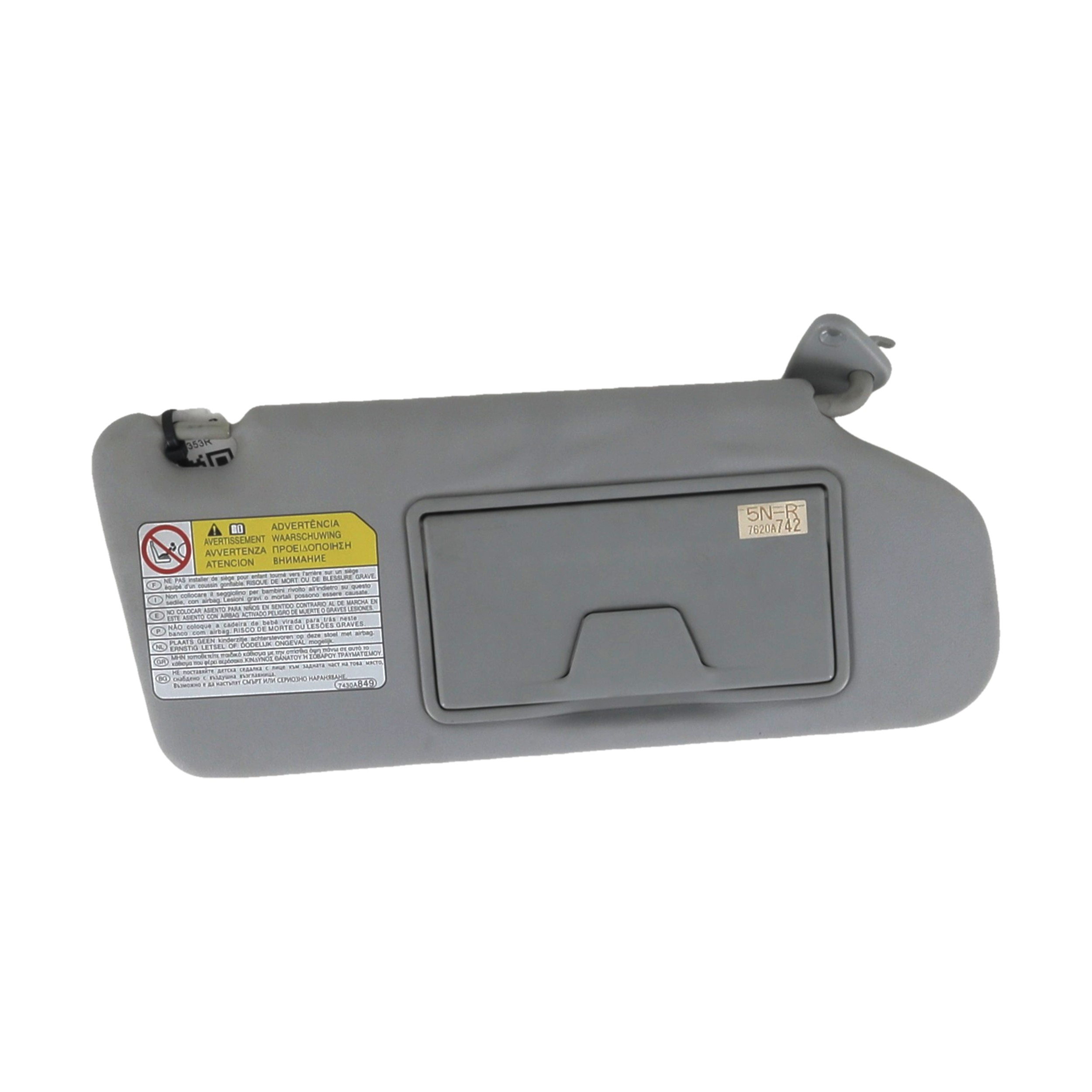 Pare-soleil droit 7620A636HA - MITSUBISHI ASX PH.1 1.8 DI-D - Y1-5353R Y1-5353R