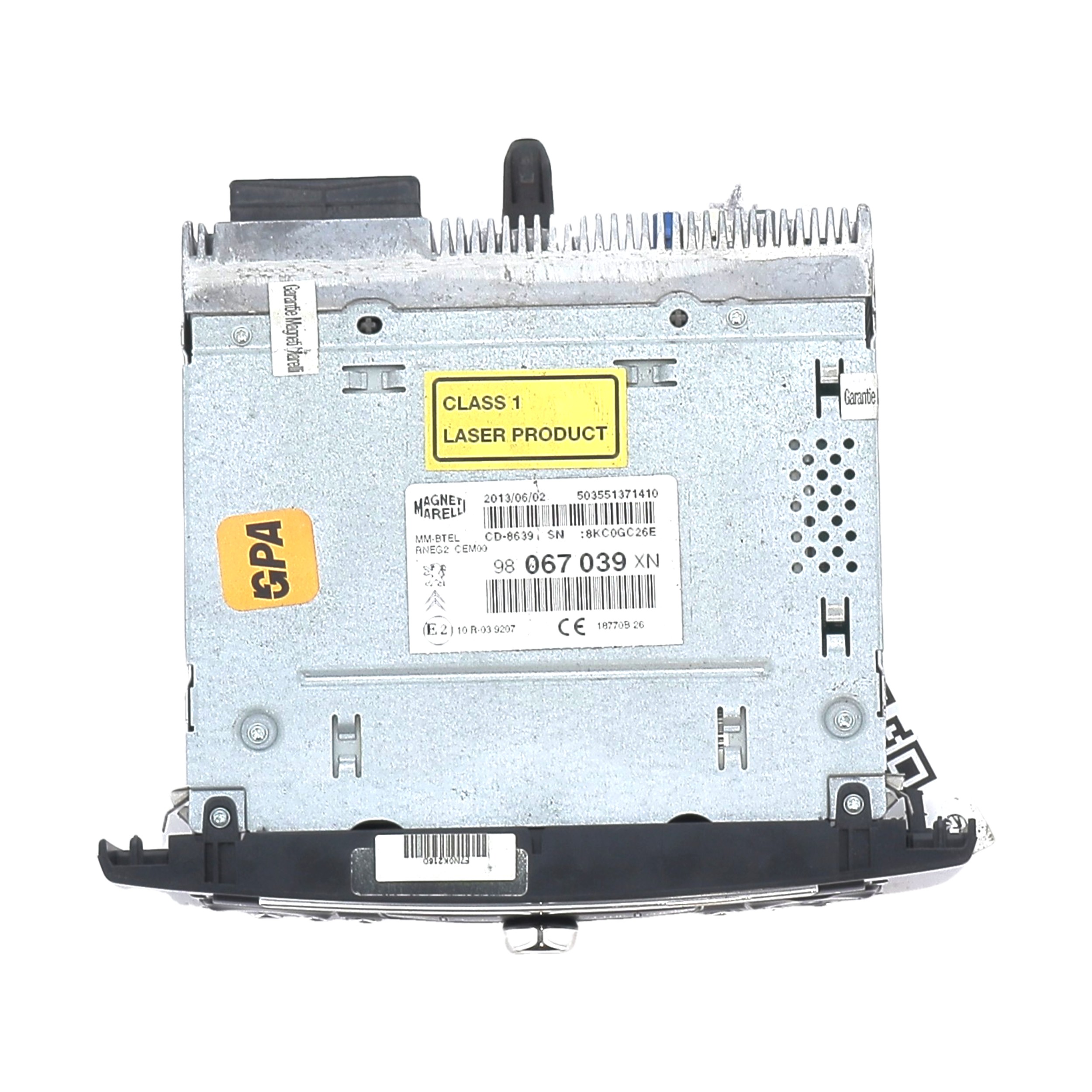 Poste Multimédia PEUGEOT 308 1 PH.2 Y1-6378V Y1-6378V [reference_1776907] 3