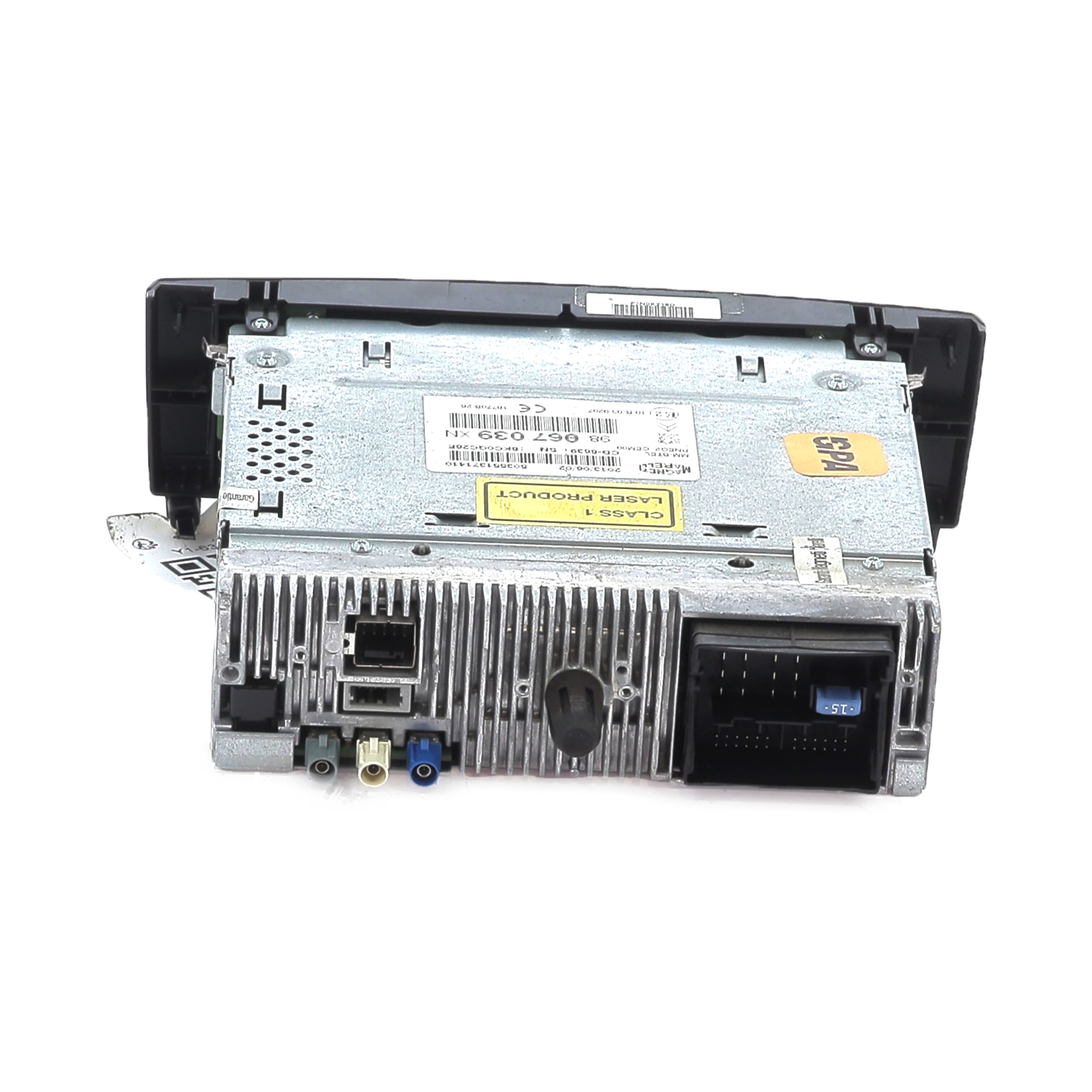 Poste Multimédia PEUGEOT 308 1 PH.2 Y1-6378V Y1-6378V [reference_1776907] 2