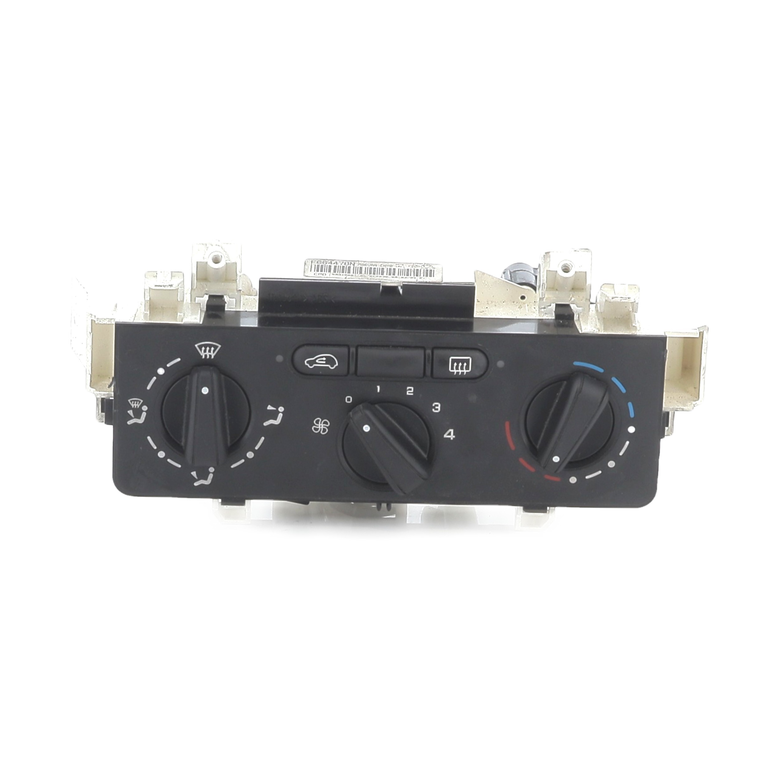 Commande de chauffage 6451KQ - CITROEN C3 1 PH.1 1.4 HDI - Y1-6482X Y1-6482X