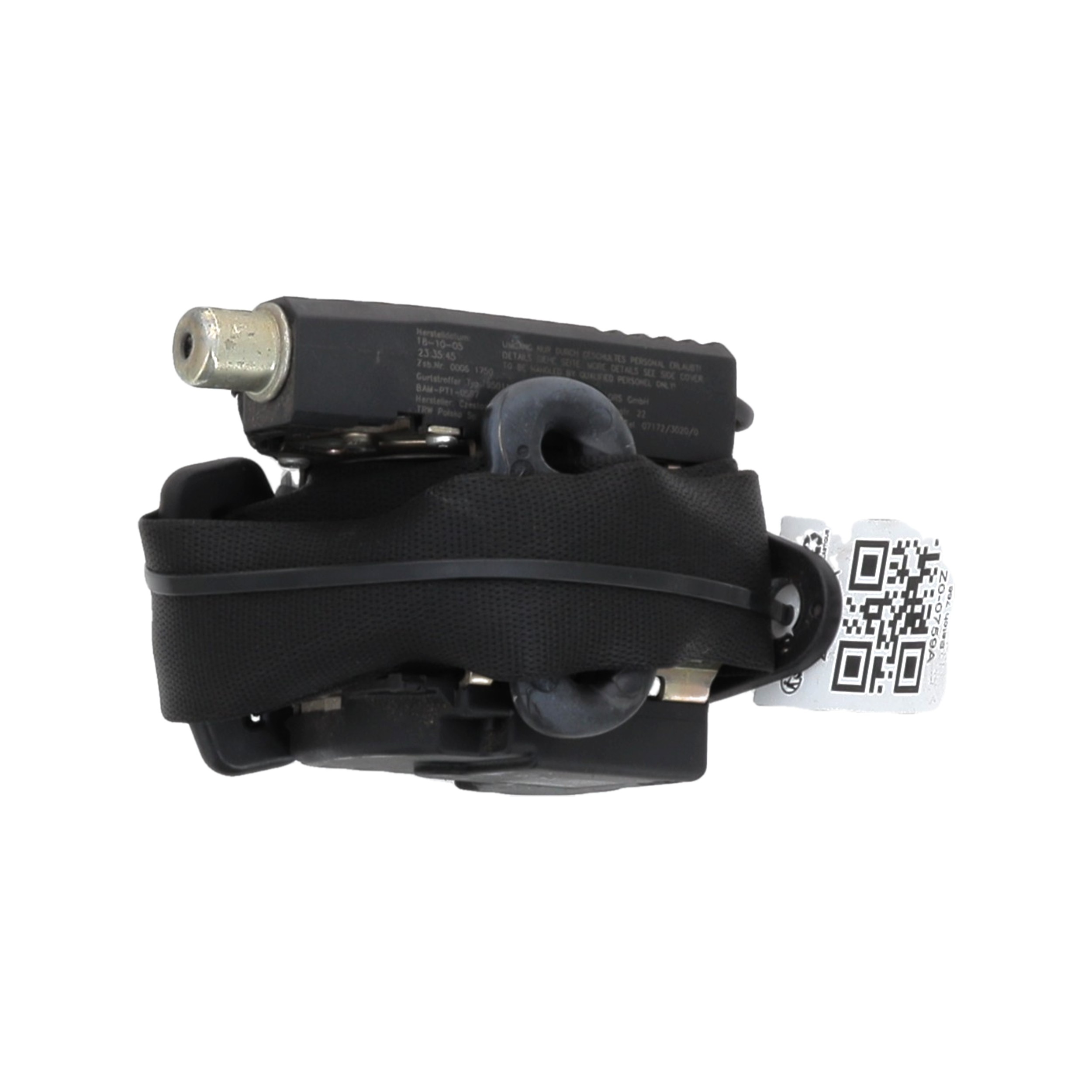 Ceinture avant droit SMART FORTWO 1 PH.2 réf. 0000862V030000000 Z0-0759A Z0-0759A
