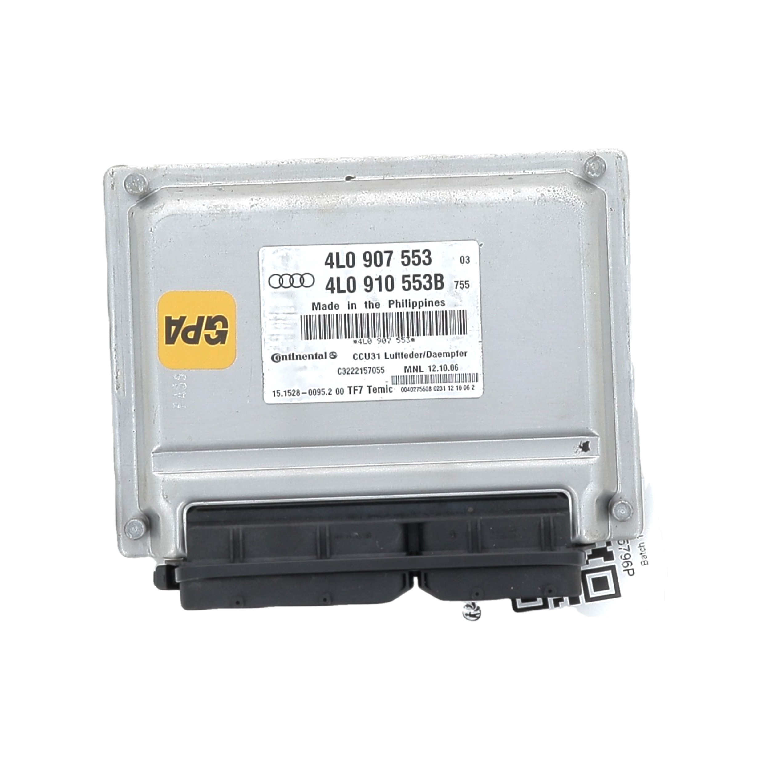 Calculateur suspensions 4L0910553 - AUDI Q7 1 PH.1 V6 TDI Q - Z0-5796P Z0-5796P [reference_2498805] 2