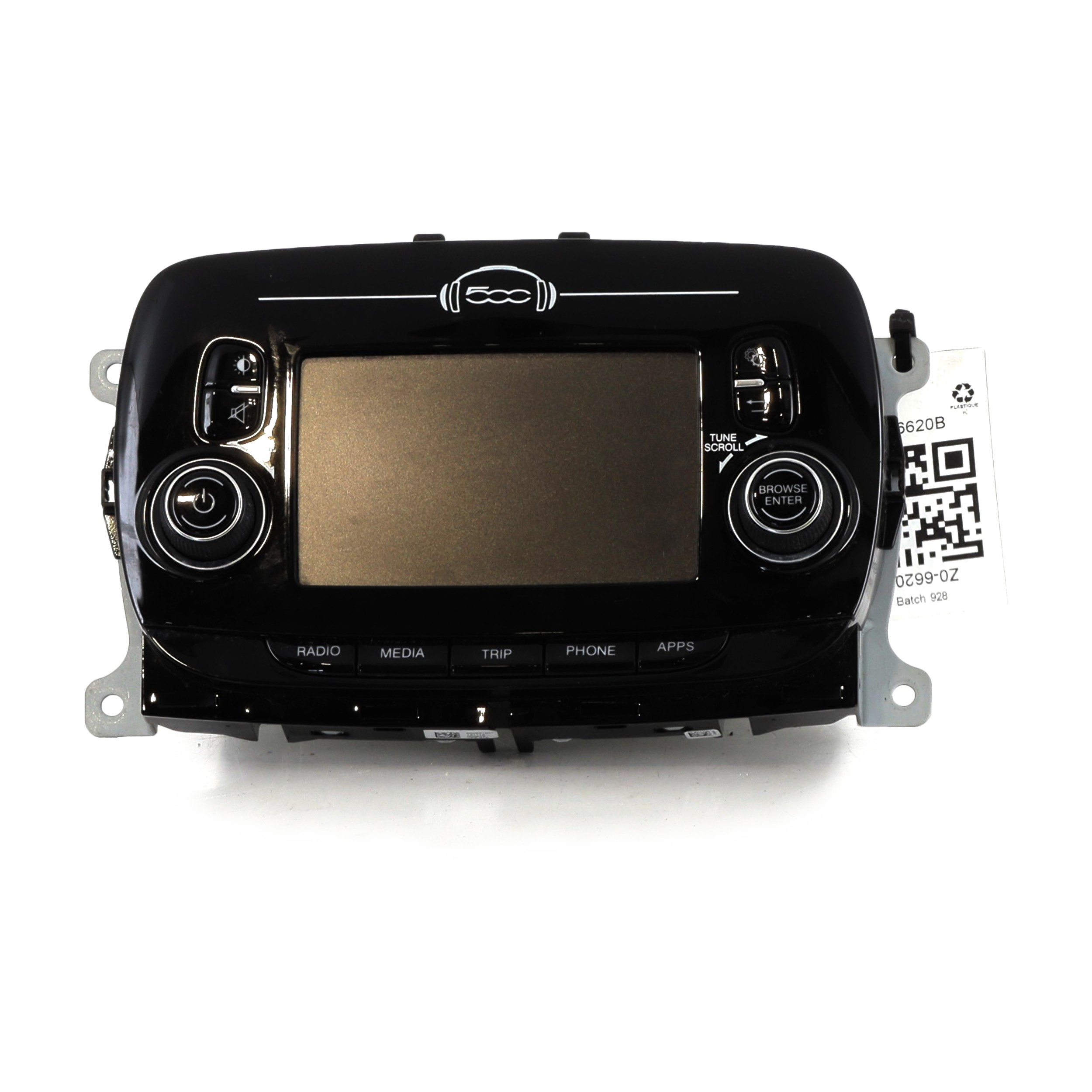 Poste Multimédia FIAT 500C 2 PH.2 Z0-6620B Z0-6620B