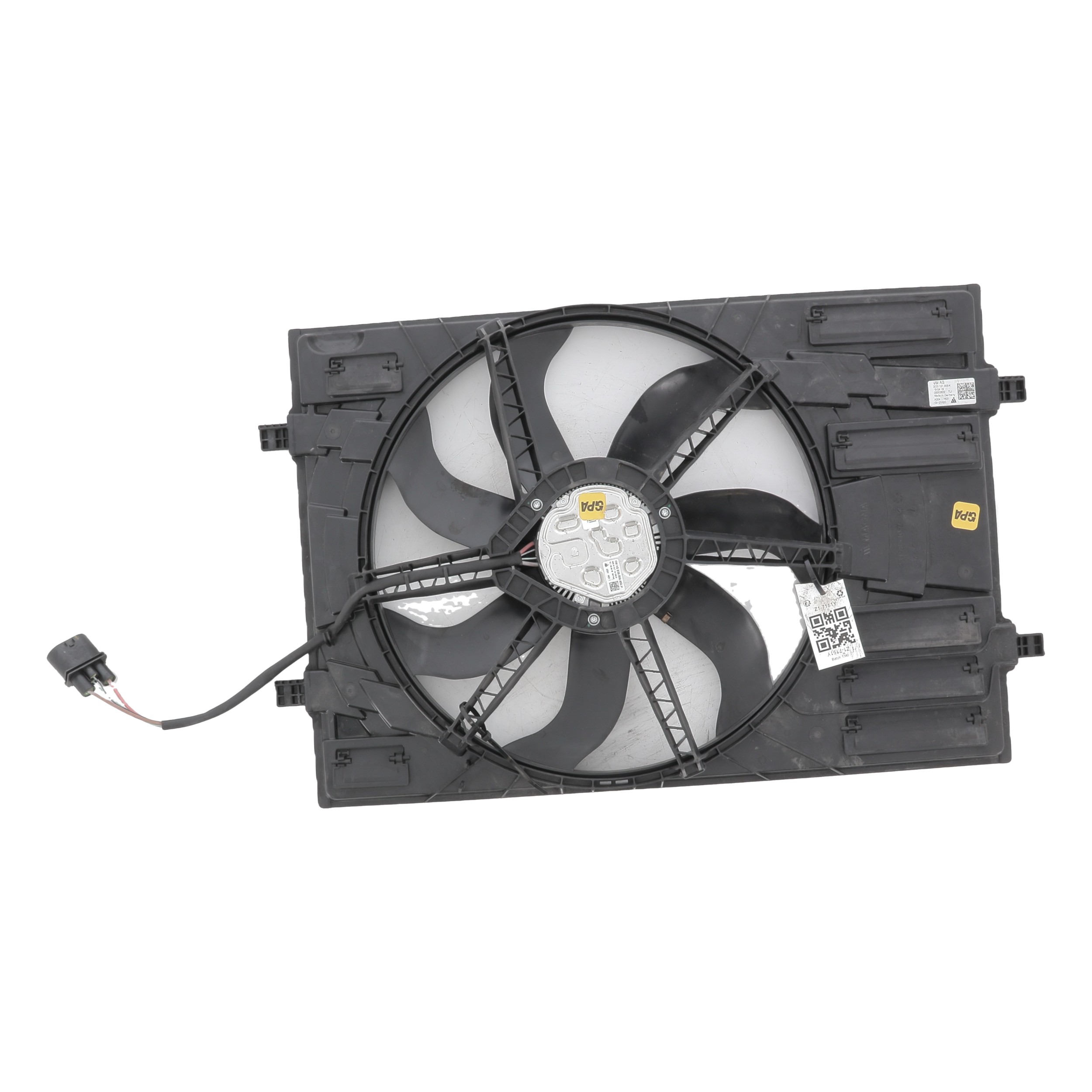 Groupe motoventilateur 2Q0121203M - VOLKSWAGEN POLO 6 PH.1 1.0 TSI - Z1-7151Y Z1-7151Y