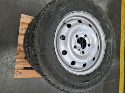 COMPLETE WHEEL SET OF TWO REAR used - Renault MASTER - GPA-25-0039735