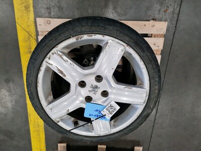 COMPLETE WHEEL SET OF TWO REAR used - Peugeot 206 RC - GPA-26-0046962