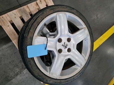 COMPLETE WHEEL SET OF TWO REAR used - Peugeot 206 RC - GPA-26-0046962
