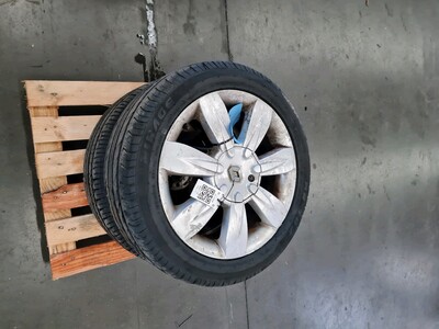 Lot de 2 roues complètes arrières occasion - Renault CLIO - GPA-24-0029355