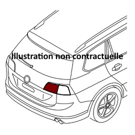 Right hatchback boot light used - Nissan ALMERA - 265500N029