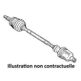 Cardan avant droit occasion - Opel CORSA - 3 74 443