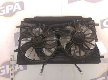 Radiator fan + mounting used - Dodge CALIBER - 616GPA01732C1ES