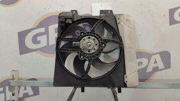 Radiator fan + mounting used - Citroen C2 - 616GPA00233C0GO