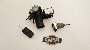 Steering lock and door key cylinders kit used - Mercedes CLASSE ML - 1638902567