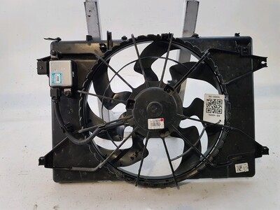 Radiator fan + mounting used - KIA NIRO - 25386G2000 - GPA