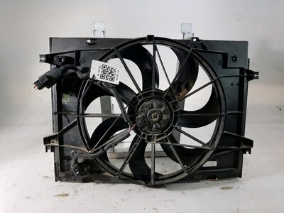 Radiator fan + mounting used - KIA SPORTAGE - 253861F380 - GPA