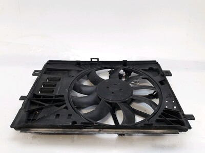 Radiator fan + mounting used - Peugeot EXPERT STANDARD - 9805897480 - GPA