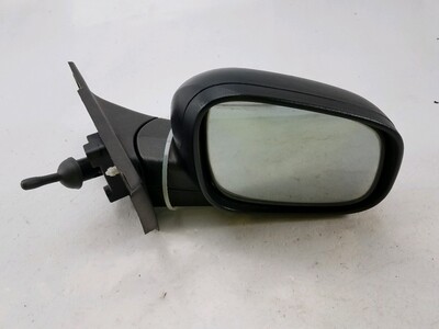 Rétroviseur Extérieur Droit (Passager) Pour Chevrolet Spark 2010-2012 - Manuel, Noir Apprêté à Peindre - Pièce De Rechange