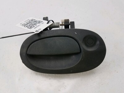 Poignée De Hayon Pour Renault Kangoo 1997-2003 & Nissan Kubistar 2004 - Noire Sans Trou De Clé - CG94