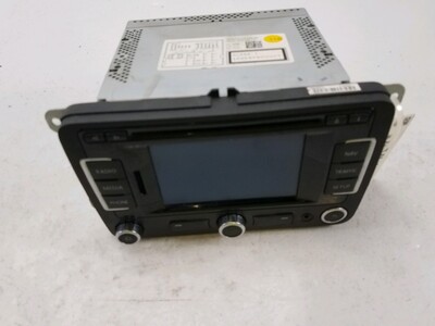 Multimedia Radio used - Volkswagen GOLF - 3C0035270 X - GPA