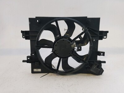 Radiator fan + mounting used - Dacia DUSTER 1 PHASE 2 (2013) - GPA