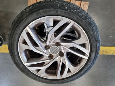 Lot de 2 roues complètes avant occasion - Citroen C4 - GPA-24-0032496