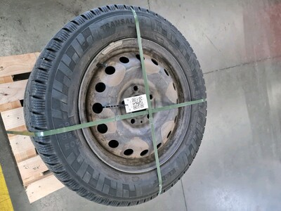 Lot de 2 roues complètes arrières occasion - Renault TRAFIC - GPA-25-0038928