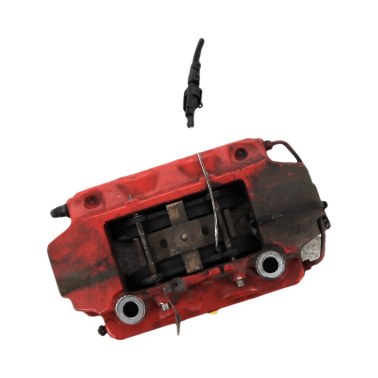 Left front brake caliper used - Fiat 500 ABARTH - 77365824