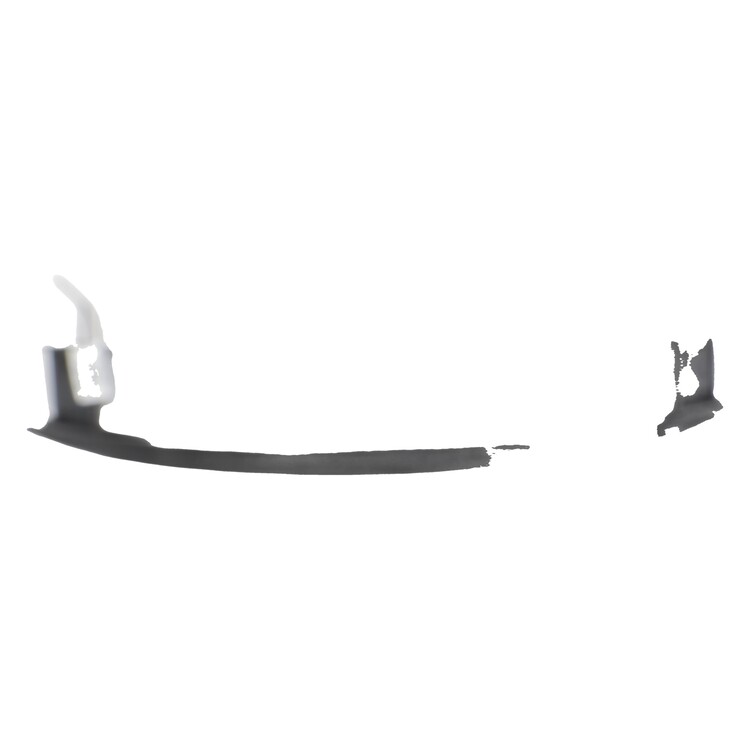 Front bumper reinforcement bar used - Volkswagen JETTA - 1K0807093D