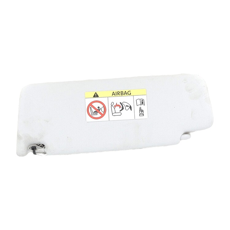 Right sun visor used - Skoda FABIA - 5G0857552CB 2F4